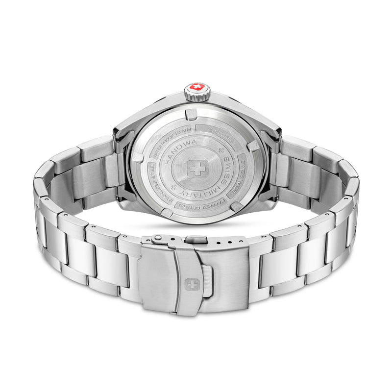 ROADRUNNER MAXED 43MM STAINLESS STEEL CASE SILVER COLOR METAL BRACELET