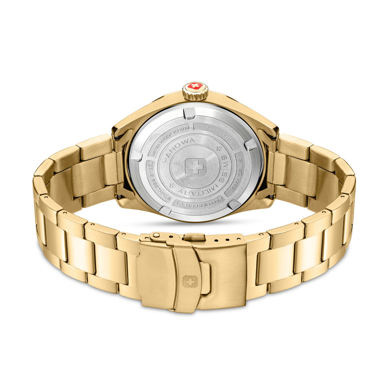 ROADRUNNER MAXED 43 MM YELLOW GOLD PLATED CASE YELLOW GOLD PLATED METAL BRACELET