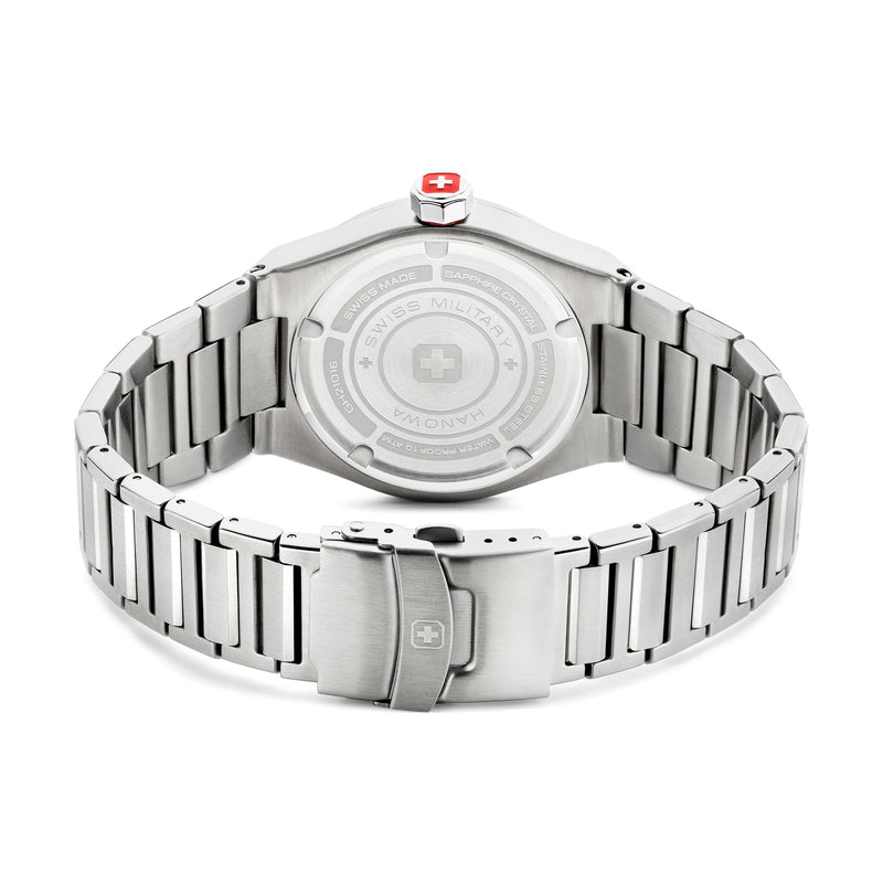 SIDEWINDER 43MM STAINLESS STEEL CASE SILVER COLOR METAL BRACELET