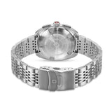 DEFENDER 41 MM STAINLESS STEEL CASE SILVER COLOR METAL BRACELET