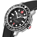 BLACK MARLIN Schwarz 200m Wasserdicht -  Swiss Made