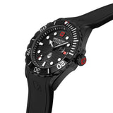 OFFSHORE DIVER II  42mm Schwarz Edelstahl/Gummi Taucheruhr - Swiss Made