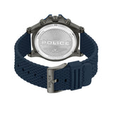 Police Herrenuhr Silikon blau Police Surigao Armbanduhr UPOQ2110503