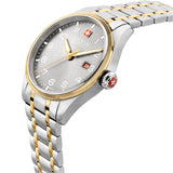 THUNDERBOLT Silber/Gold 40mm- Swiss Made