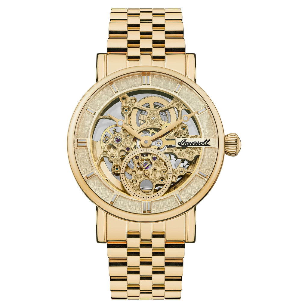 Herald 40 mm I00408 automatic skeleton watch