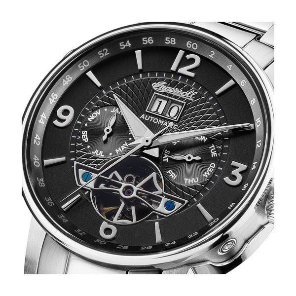 Ingersoll The Grafton (S) - 42 mm - I00704 - men's automatic skeleton watch